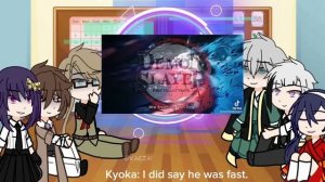 ADA react to M!Y/N as Muichiro Tokito (part 1/2)