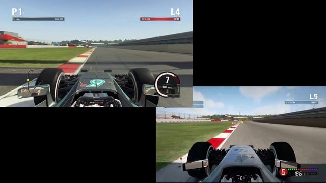 F1 2015 Game VS F1 2014 Game - Silverstone Gameplay