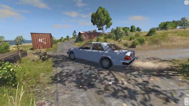 MERCEDES  W124 Crash Compilation. Unreal Car Crashes. Crash Test. BeamNG.Drive