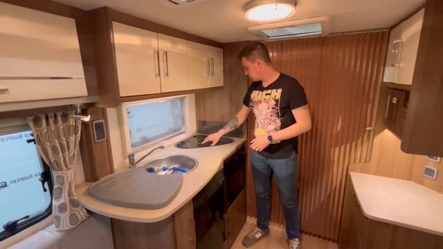 Обзор английского автодома/кемпера/прицепа-дачи/дома на колесах Lunar Venus 540-4 2015 года смотреть онлайн