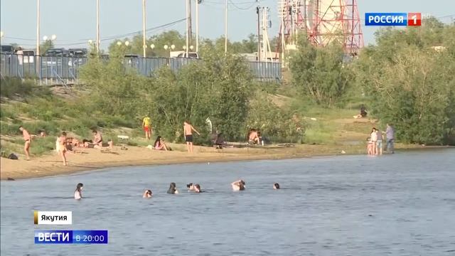 В Якутии 40-ко градусная жара