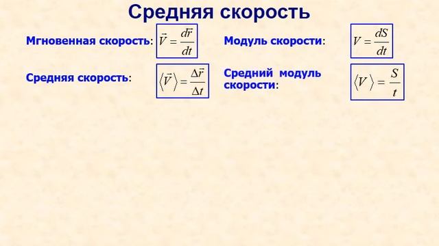 Лекция по физике №1. Кинематика материальной точки смотреть онлайн