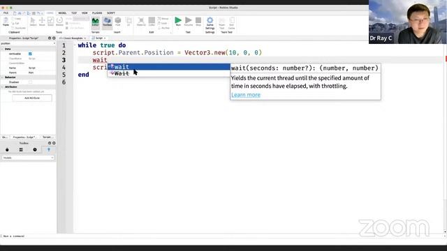Roblox Studio Series for Beginner: Lesson 2 - First HelloWorld Program смотреть онлайн
