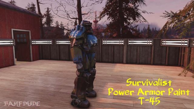Fallout 76 | The Free States Revolutionary & Survivalist Power Armor Paints | Atomic Shop Items смотреть онлайн