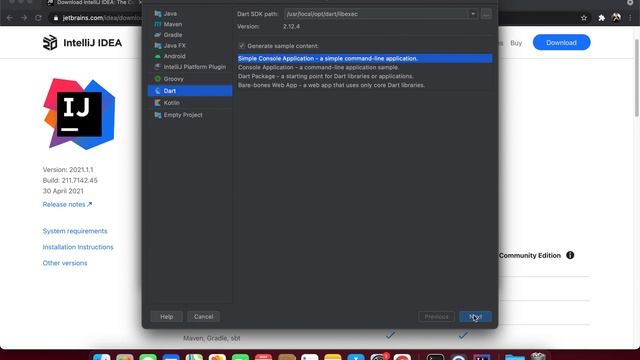 Configuring Dart Plugin in IntelliJ IDEA - #2 Dart Programming Tutorial for Beginners смотреть онлайн