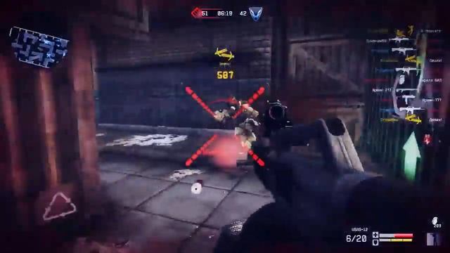 Warface RussiaGameplay with USAS 12 смотреть онлайн