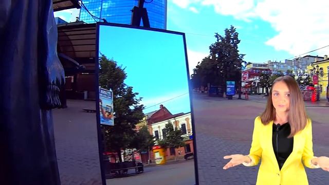 Скульптура Художник - Кировка - Челябинский Арбат - Достопримечательности Челябинска. #явгороде #1 смотреть онлайн