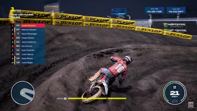 Monster Energy Supercross: The Official Videogame 6 - PC Gameplay (1080p60fps) смотреть онлайн