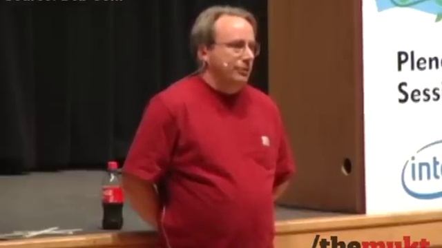 Linus Torvalds on his insults: respect should be earned. смотреть онлайн