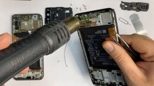 Разборка и Замена Дисплея Huawei Y8p AQM-LX1, Disassembly and Lcd Replacement Huawei Y8p AQM-LX1