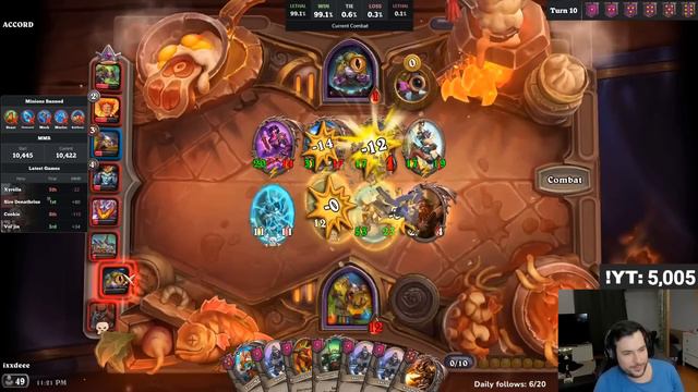 Putricide HIGHROLLING DRAGONS!! | Hearthstone Battlegrounds смотреть онлайн