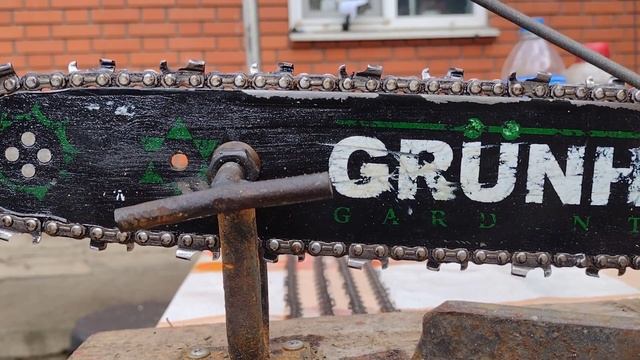 Что важное нужно знать при заточке цепи бензопилы. смотреть онлайн