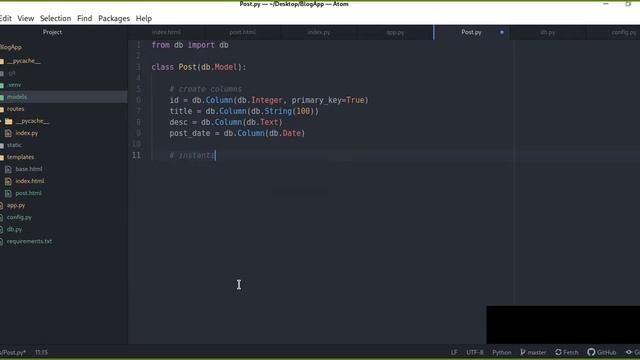 Develop a Web Application with Flask Framework | MySQL Database using SQLAlchemy смотреть онлайн