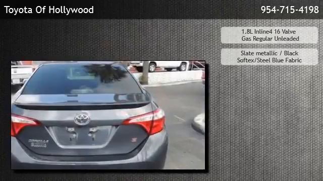 2016 Toyota Corolla S Plus - Pembroke Pines смотреть онлайн