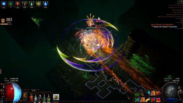 Path of Exile 3.12 Fire BV Hydra смотреть онлайн