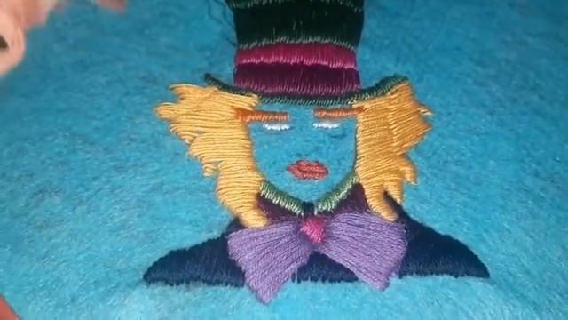 Вышитая брошь "Шляпник". Ч.11 смотреть онлайн