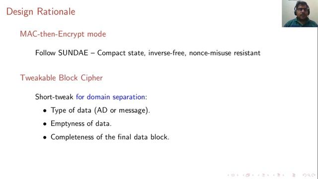 ESTATE: A Lightweight and Low Energy Authenticated Encryption Mode смотреть онлайн
