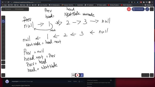 LeetCode 206. Reverse Linked List -Java -Day 13 смотреть онлайн