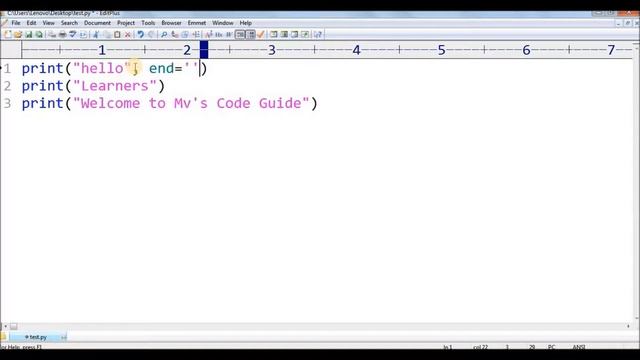 33. 8 ways of using print() function in Python | Output statement in Python смотреть онлайн
