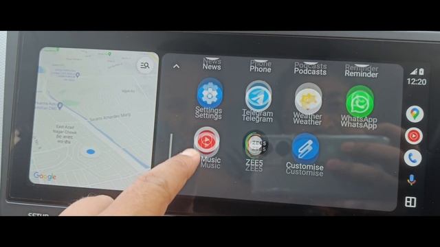 How To Connect Android AUTO/Apple CarPlay In Creta 2023 | #hyundai #creta  #hyundaicreta #creta2023