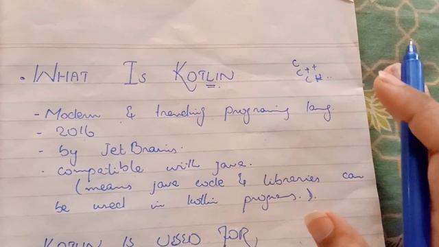 What is kotlin ! Why Kotlin programming language is used смотреть онлайн