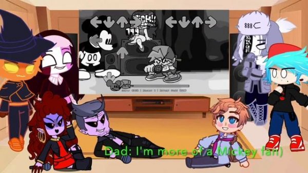 FNF react Friday Night Funkin' VS Mickey Mouse (FNF Mod) (Sunday Night) (Creepypasta Horror EXE Mod