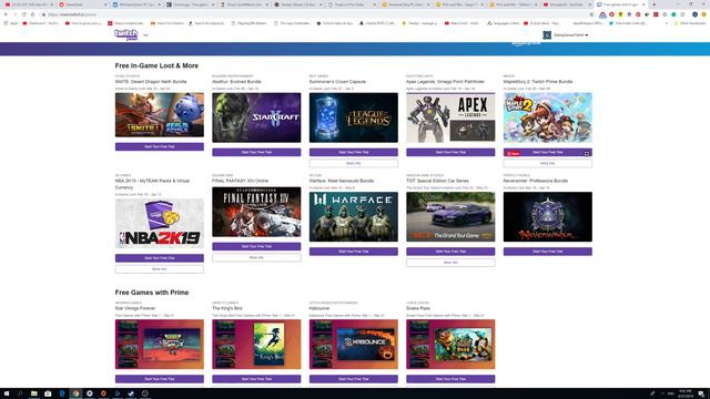 NEW Twitch Prime Monthly March / April Loot 2019 смотреть онлайн