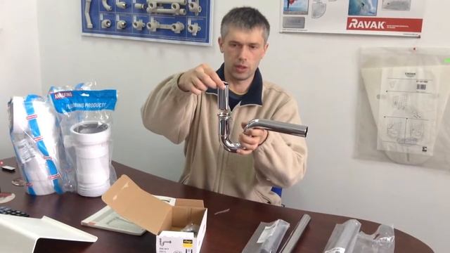 Трубка хромированная с отбортовкой D-32мм McAlpine смотреть онлайн