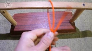 Вяжем палаточный узел.