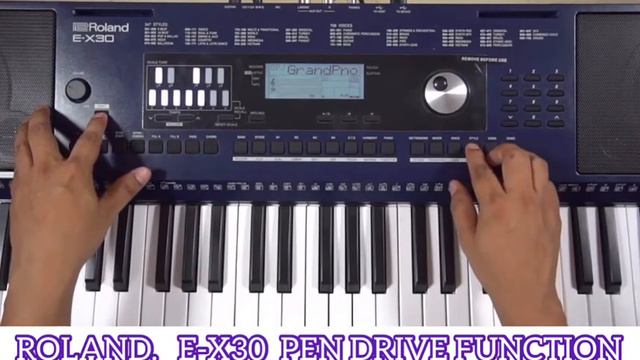 ROLAND E-X30▪️ PENDRIVE FUNCTION▪️KIRPAL MUSICAL INSTRUMENTS ▪️ смотреть онлайн