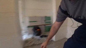 Установка Т-образного порога. Если забыл установить направляющую. Обзор ламината Kronotex Robusto.