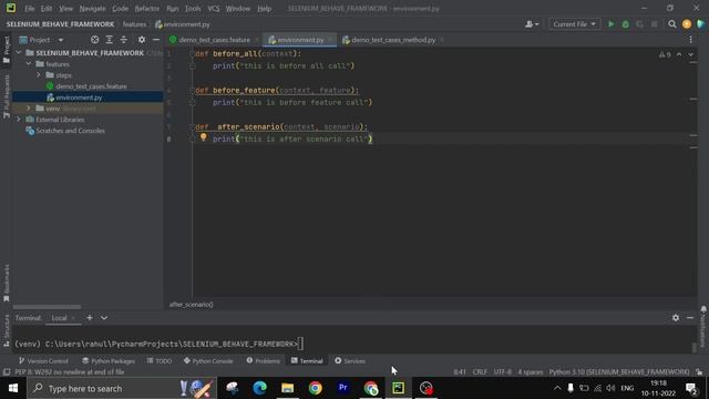 Python Behave (BDD) Framework with Selenium Hindi - Part 2 Tags and Environment File смотреть онлайн