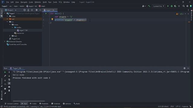 Belajar Kotlin Dasar, Tipe data char & string, Function, If Expression смотреть онлайн