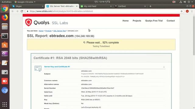 Let's Encrypt SSL Install Ubuntu 18.04 LTS / Freelancing смотреть онлайн