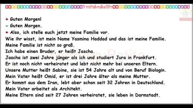 A2 Deutsch Hören Lernen 2.8