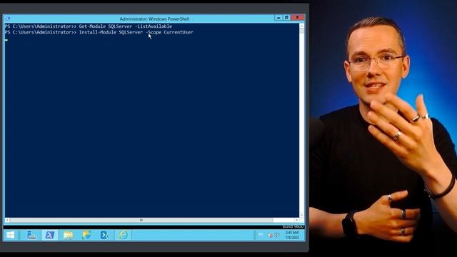 ? Manage SQL Server with PowerShell ? Step 1: Installing SQLServer Module ✅ смотреть онлайн
