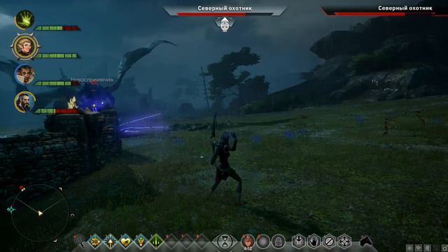 Прохождение Dragon Age Inquisition #44 — Исследуем Крествуд – Северный охотник смотреть онлайн