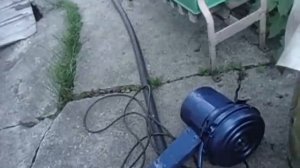 Не выбрасывайте старый пылесос Буран  ( Мощная воздуходувка своими руками.)