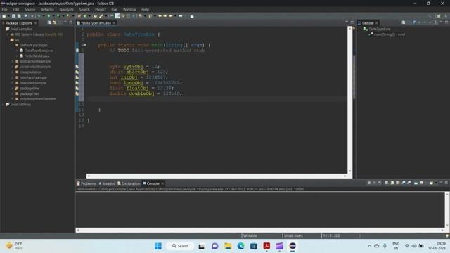 Java tutorial for beginners || Data Types in Java || Primitive Data Types смотреть онлайн