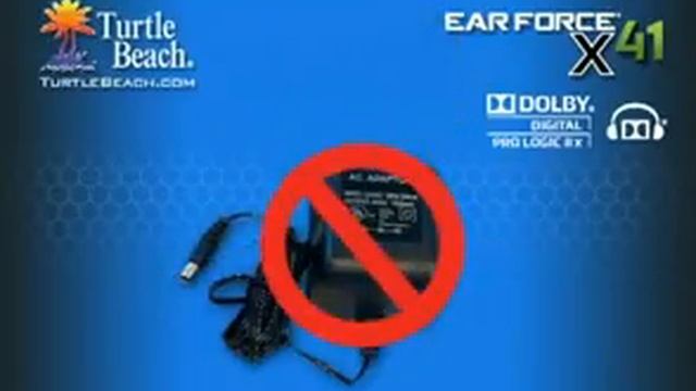 Turtle Beach® Ear Force® X41 Dolby® Xbox 360® Headset смотреть онлайн