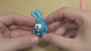 Крош из мультсериала Смешарики.