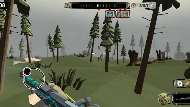 Kar98 3000 Крутейшие оружие в игре The Walking Zombie 2 смотреть онлайн