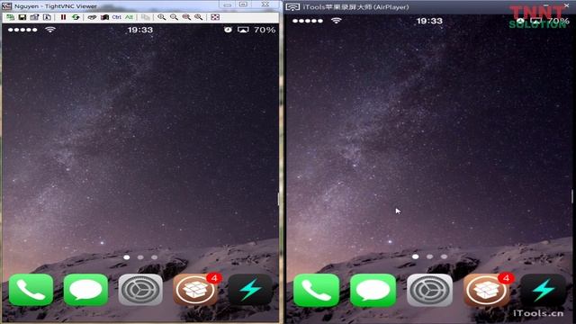 TNNT Solution iPhone Screen mirror and remote control смотреть онлайн
