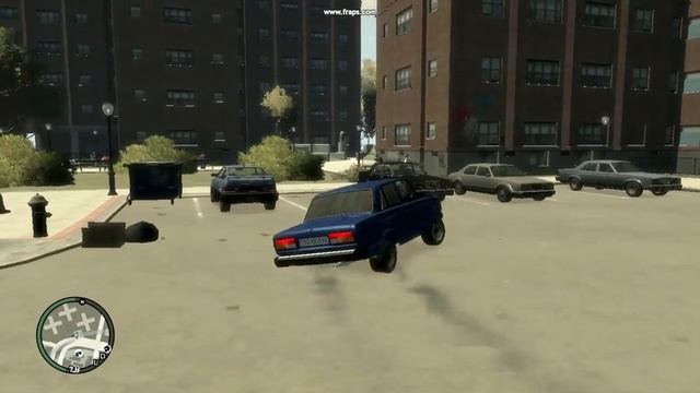 парковка автоша в гта 4 (Азербайджанец) смотреть онлайн