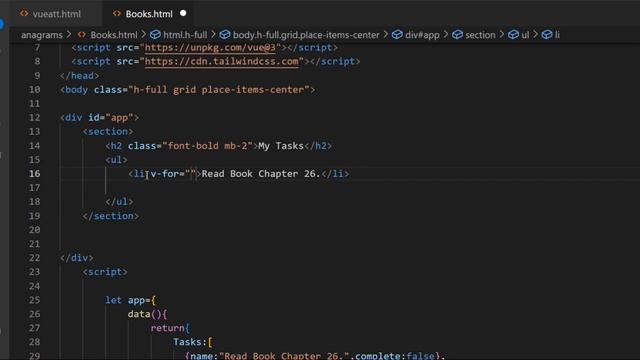 Vue List 04 | VUE JS 3 | فيو الدرس الرابع смотреть онлайн