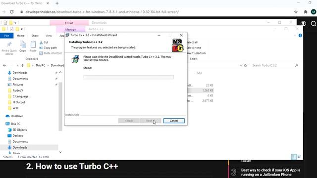 How to download and install Turbo C++ on Windows 7/8/10 | Download and start turbo c++ in 2 minutes смотреть онлайн