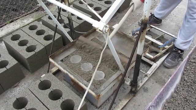 Станок для шлакоблока на 2 блока Своими руками город Шахты Ростовской области смотреть онлайн