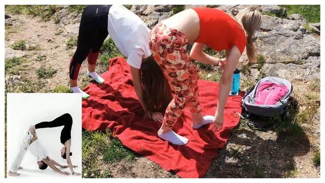 Yoga Challendg|| Йога на природе|| Dariidolly смотреть онлайн