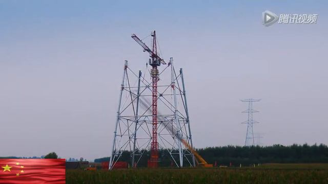 ГИГАНТСКАЯ ЛЭП. СТРОЙКА В КИТАЕ САМЫХ ВЫСОКИХ ЛЭП