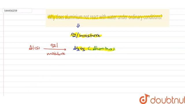 Why does aluminium not react with water under ordinary conditions? | CLASS 10 | METALS AND NON-M... смотреть онлайн